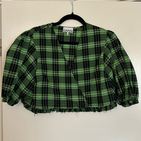 GANNI Crop Top - Picture 1 of 4